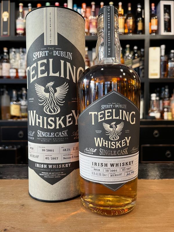 Teeling 12 Jahre 2004/2019 Merlot Finish mit 0,7L und 48,2% Teeling 12 Jahre 2004/2019 Merlot Finish mit 0,7L und 48,2%