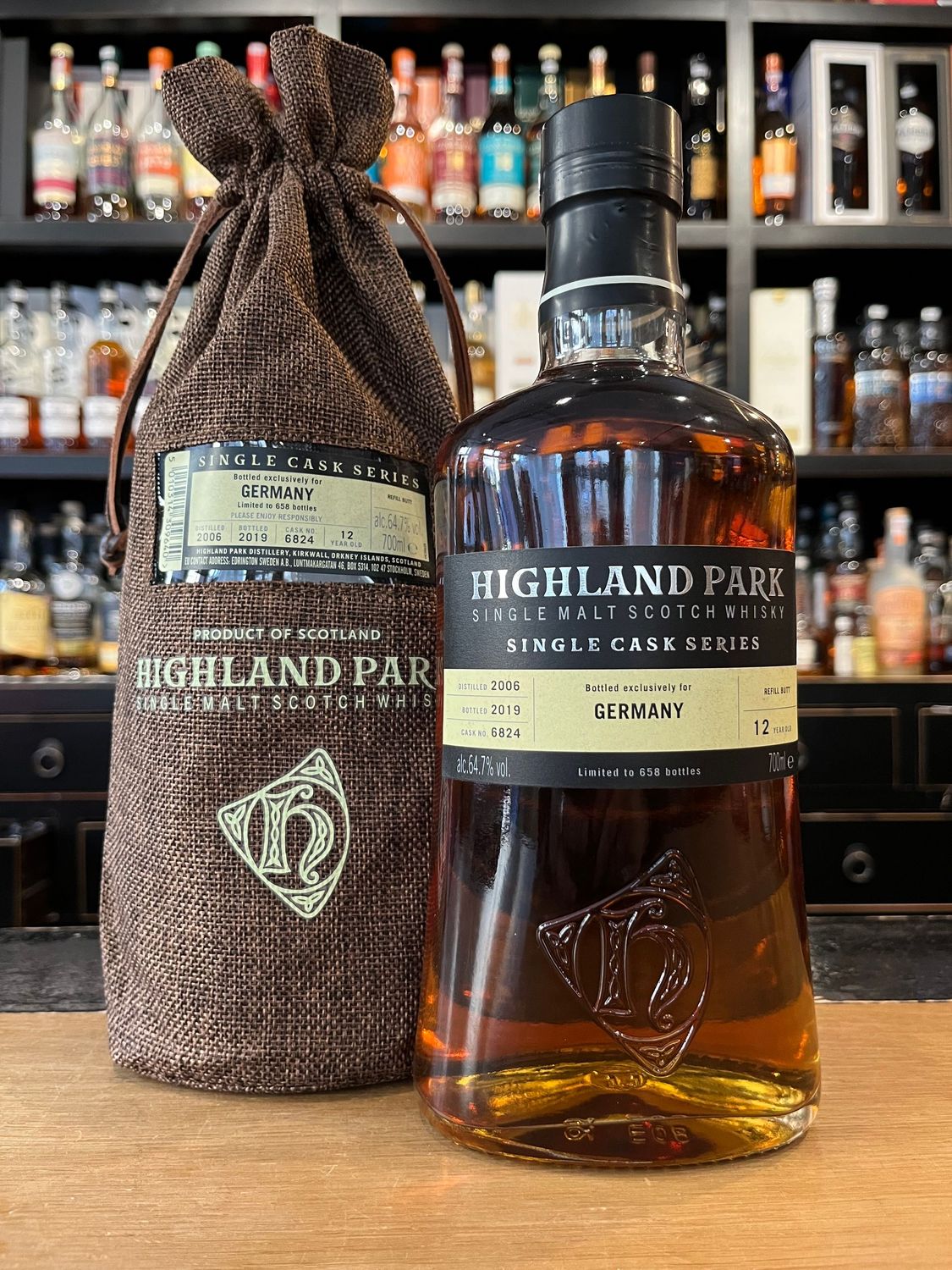 Highland Park 12 Jahre  2006/2019 Single Cask Series mit 0,7l und 64,7%