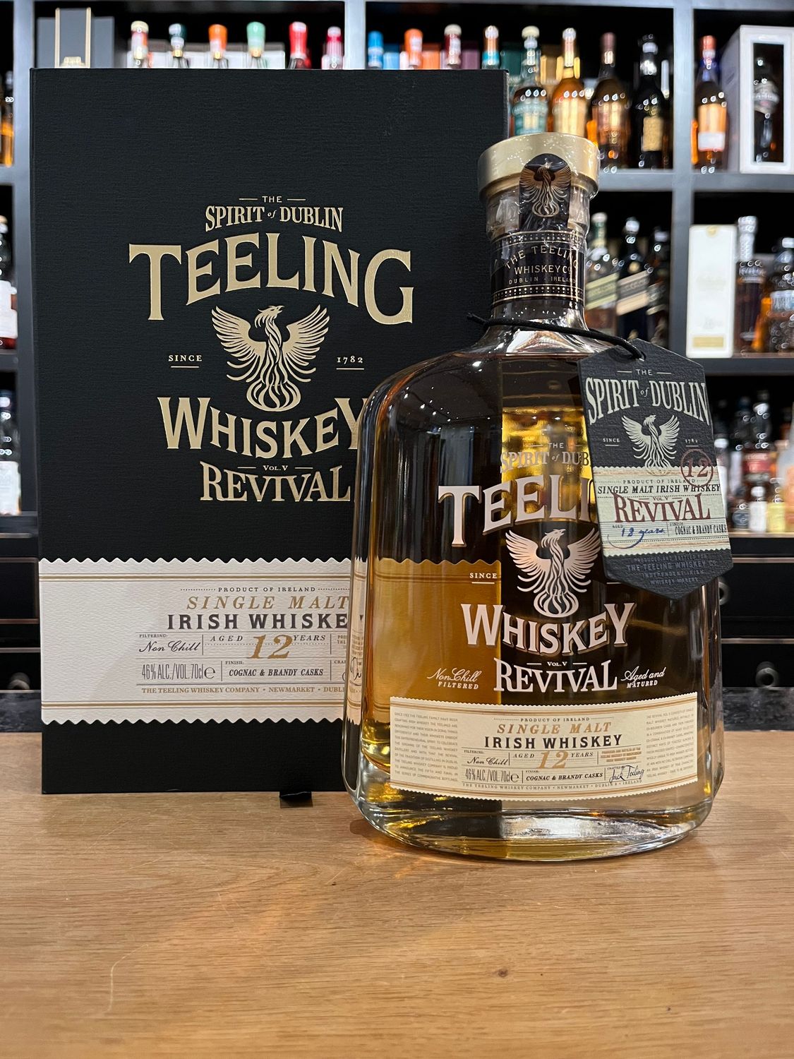 Teeling 12 Jahre Revival Cognac und Brandy mit 0,7L und 46%