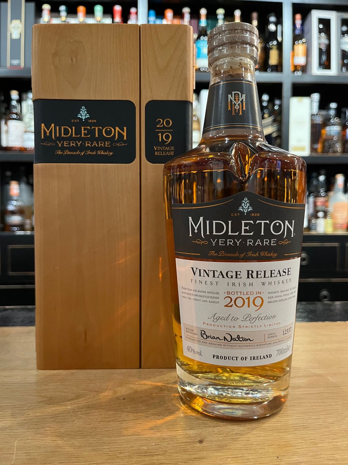 Midleton Very Rare 2019 mit 0,7l und 40%