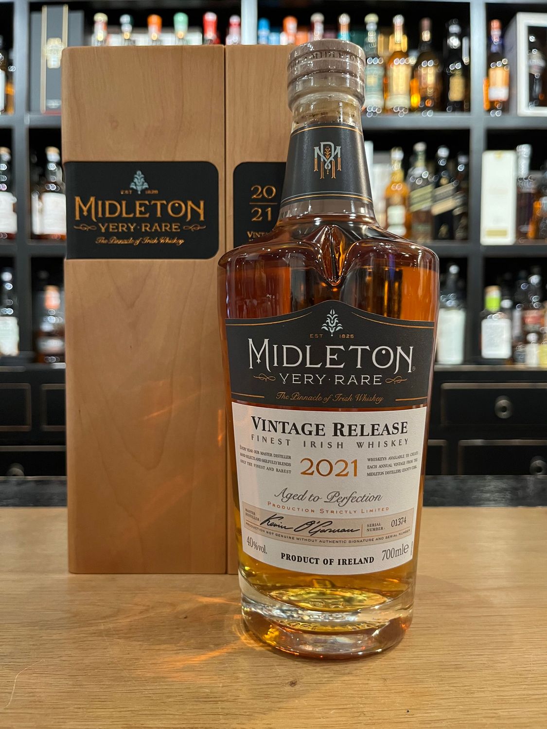 Midleton Very Rare 2021 mit 0,7l und 40%