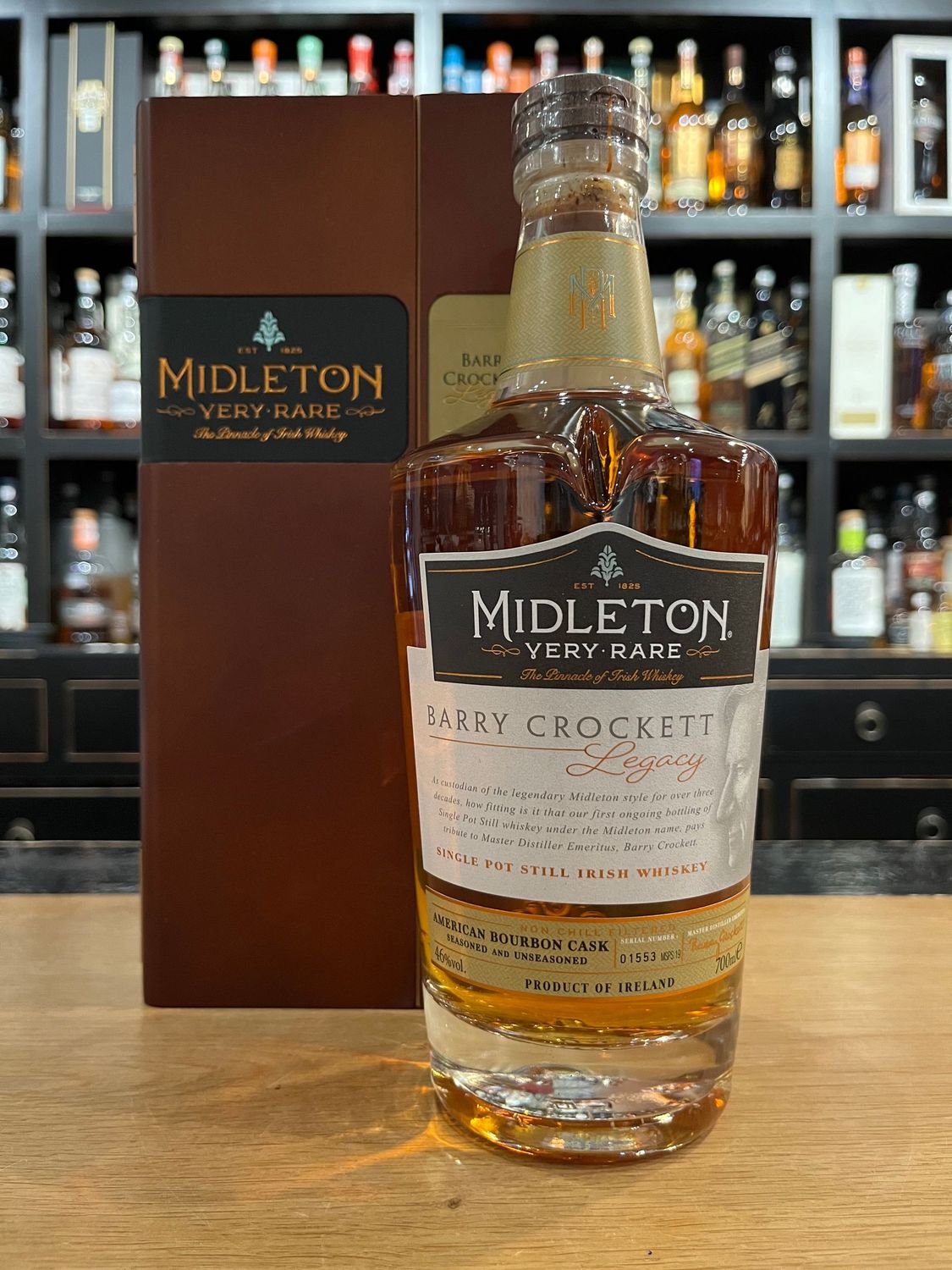 Midleton Very Rare Barry Crockett Legacy 2019 mit 0,7l und 46%