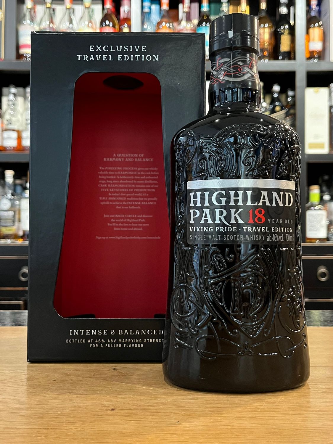 Highland Park 18 Jahre Viking Pride Travel Retail mit 0,7l und 46%