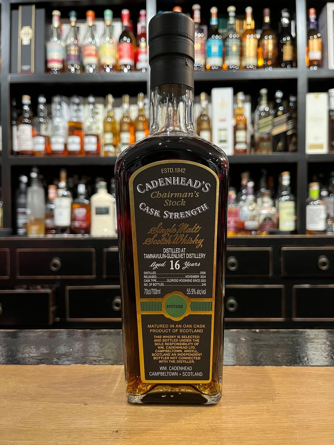Tamnavulin-Glenlivet 16 Jahre Cadenheads mit 0,7L und 55,9%