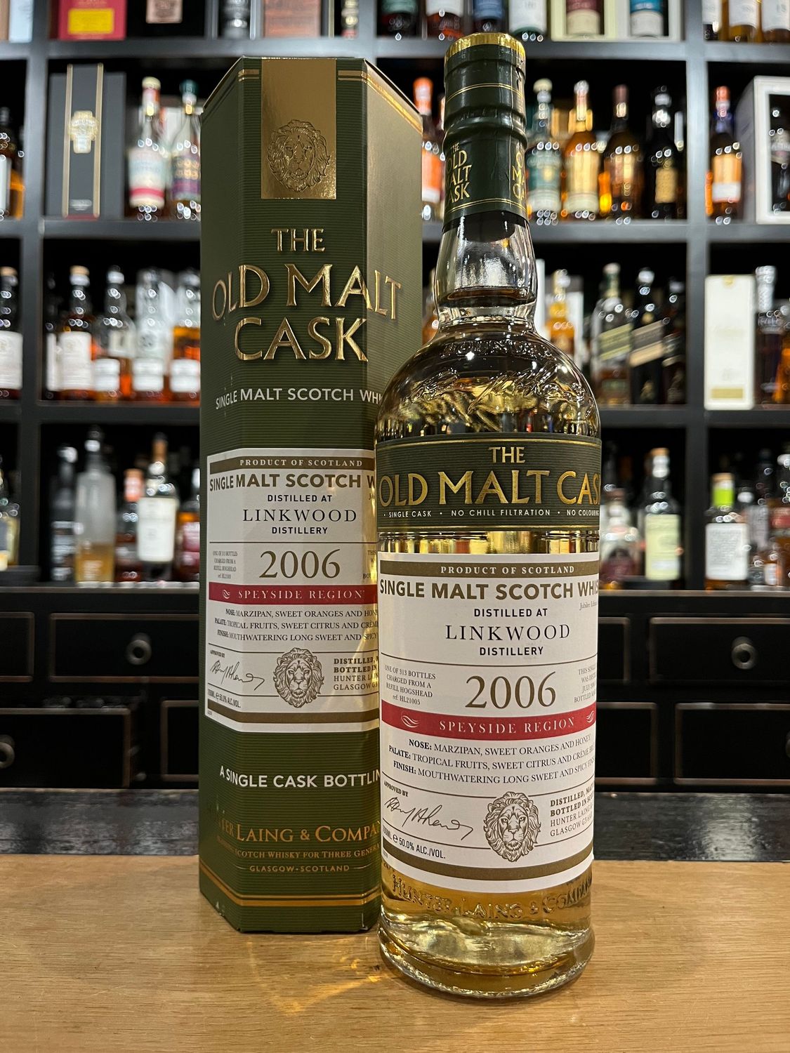Linkwood 19 Jahre Vintage 2006 mit 0,7L und 60%