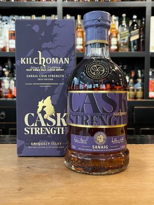 Kilchoman Sanaig Cask Strength mit 0,7L und 57,8%