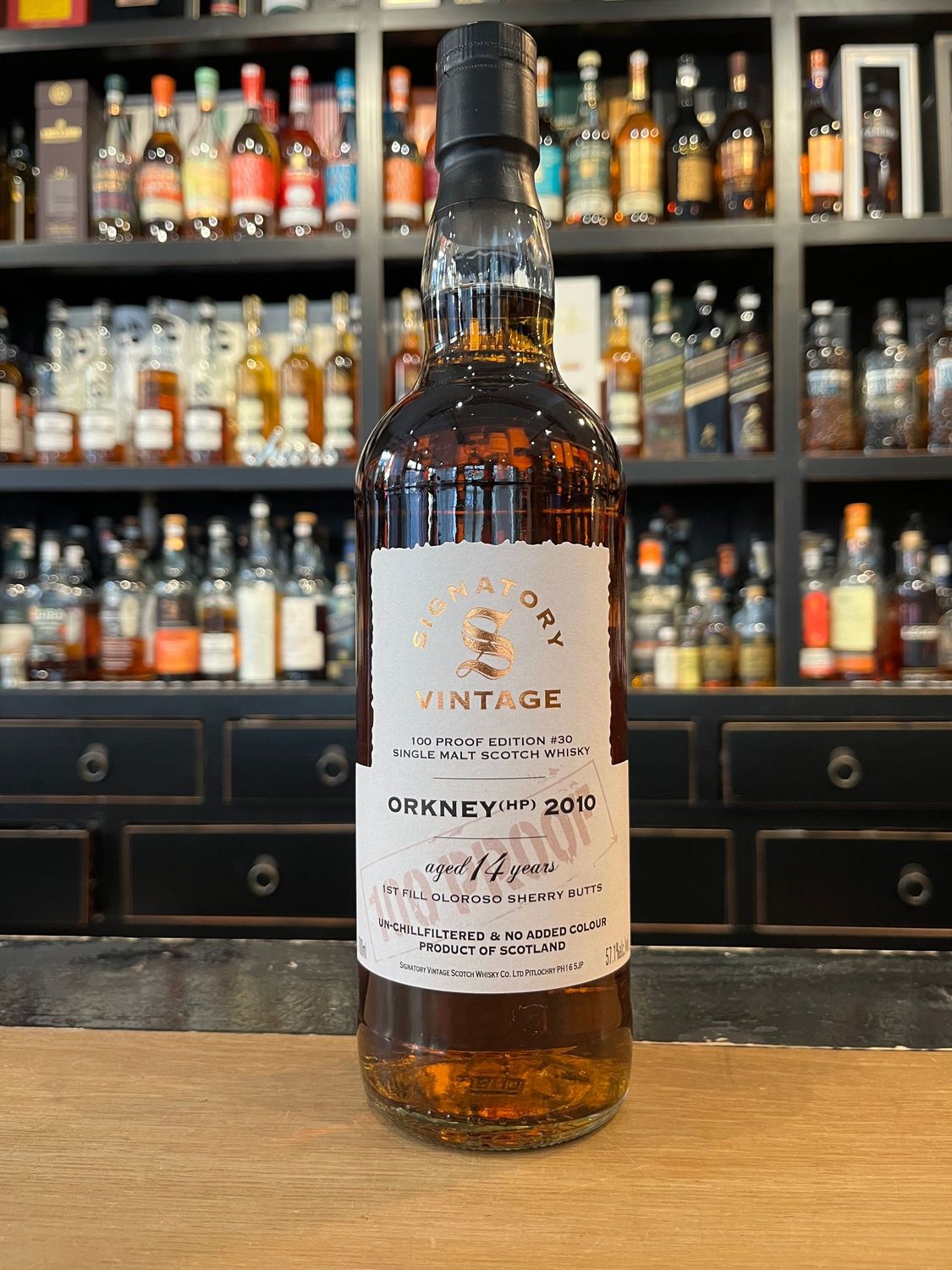 Orkney 14 Jahre (HP) Vintage 100 Proof Edition #30 mit 0,7L und 57,1%