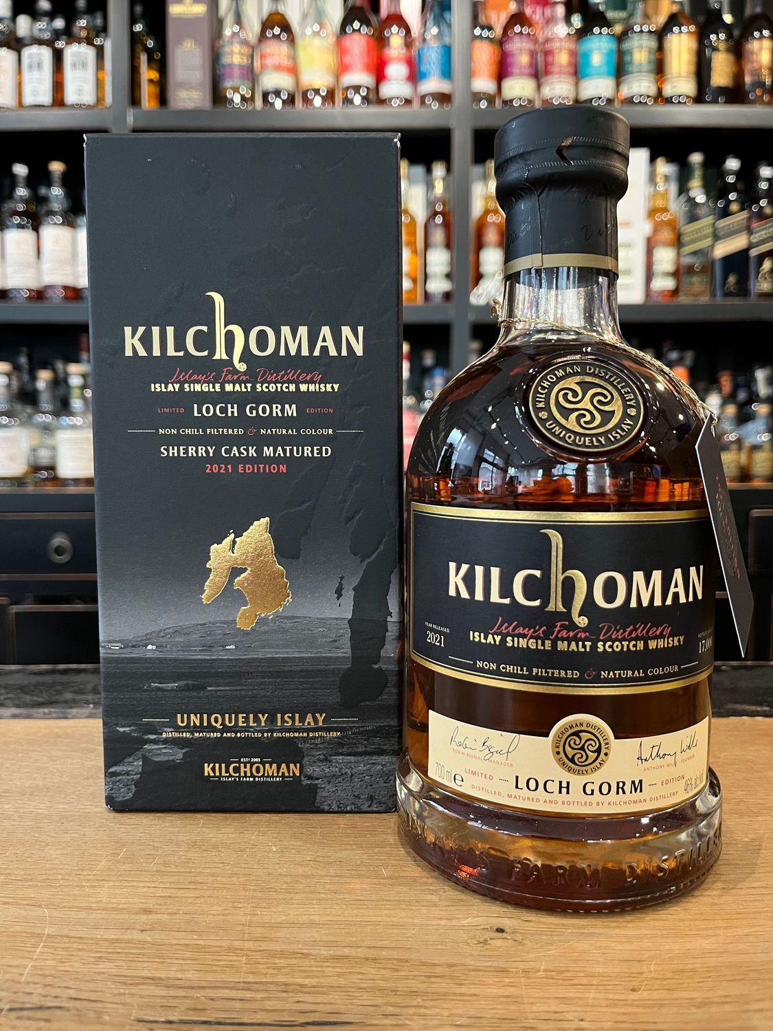 Kilchoman Loch Gorm 2021 mit 0,7 L und 46%