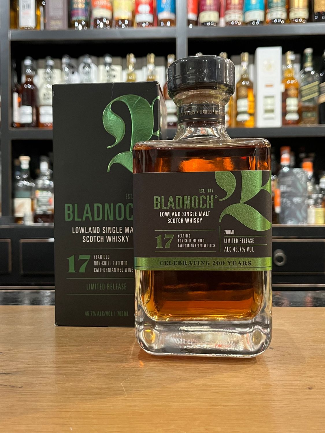 Bladnoch 17 Jahre Ausverkaufte Limited Release mit 0,7l und 46,7%
