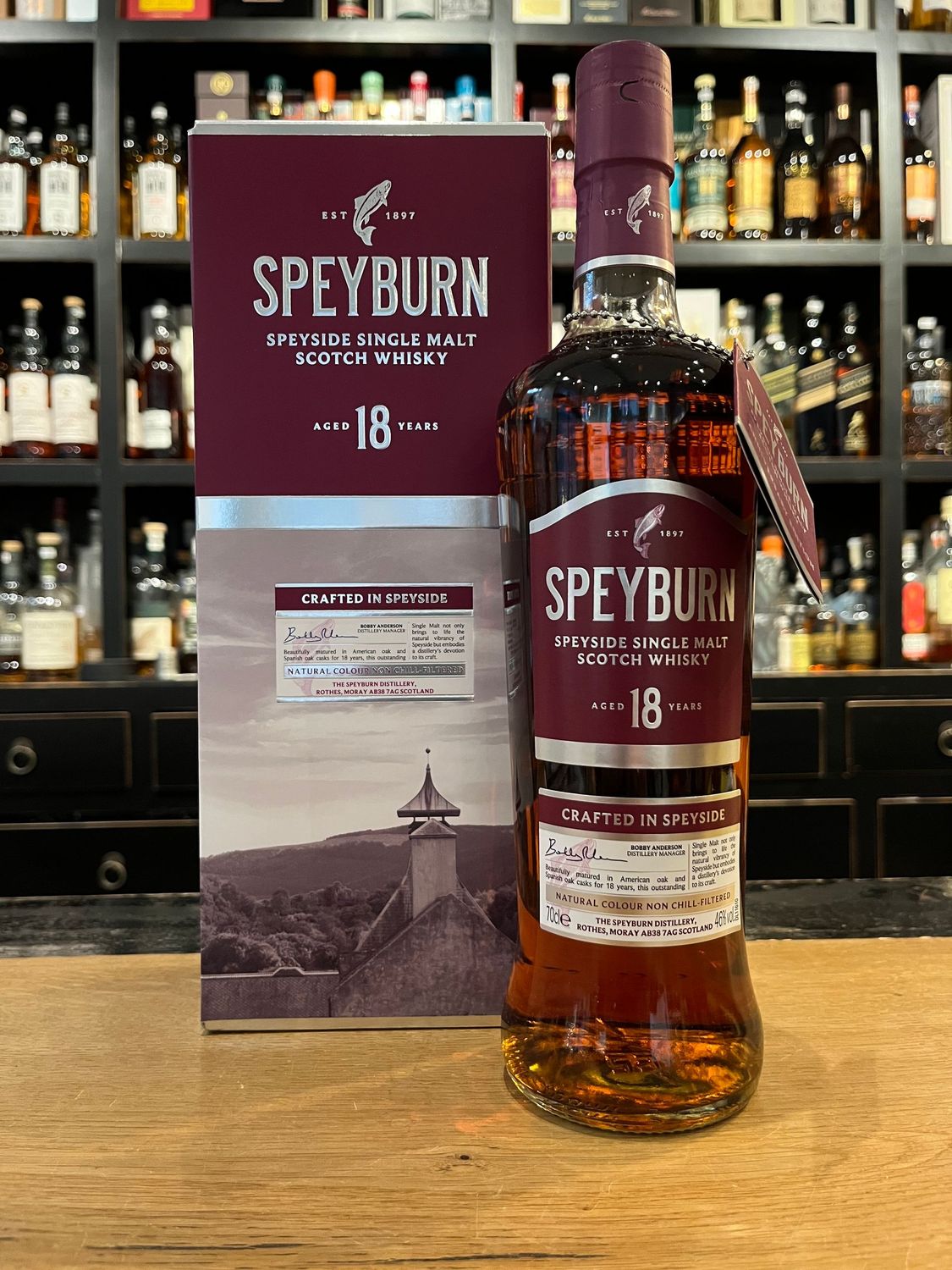 Speyburn 18 Jahre mit 0,7L und 46%