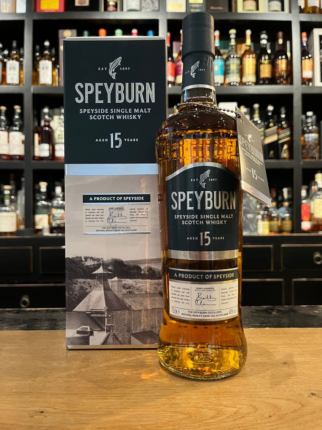 Speyburn 15 Jahre mit 0,7L und 46%