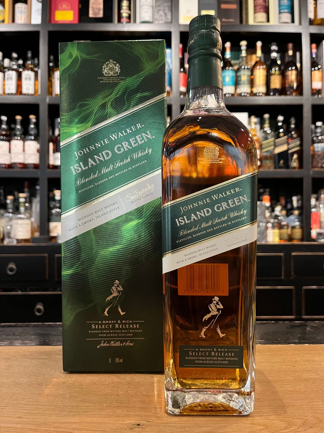 Johnnie Walker Island Green mit 1l und 43%