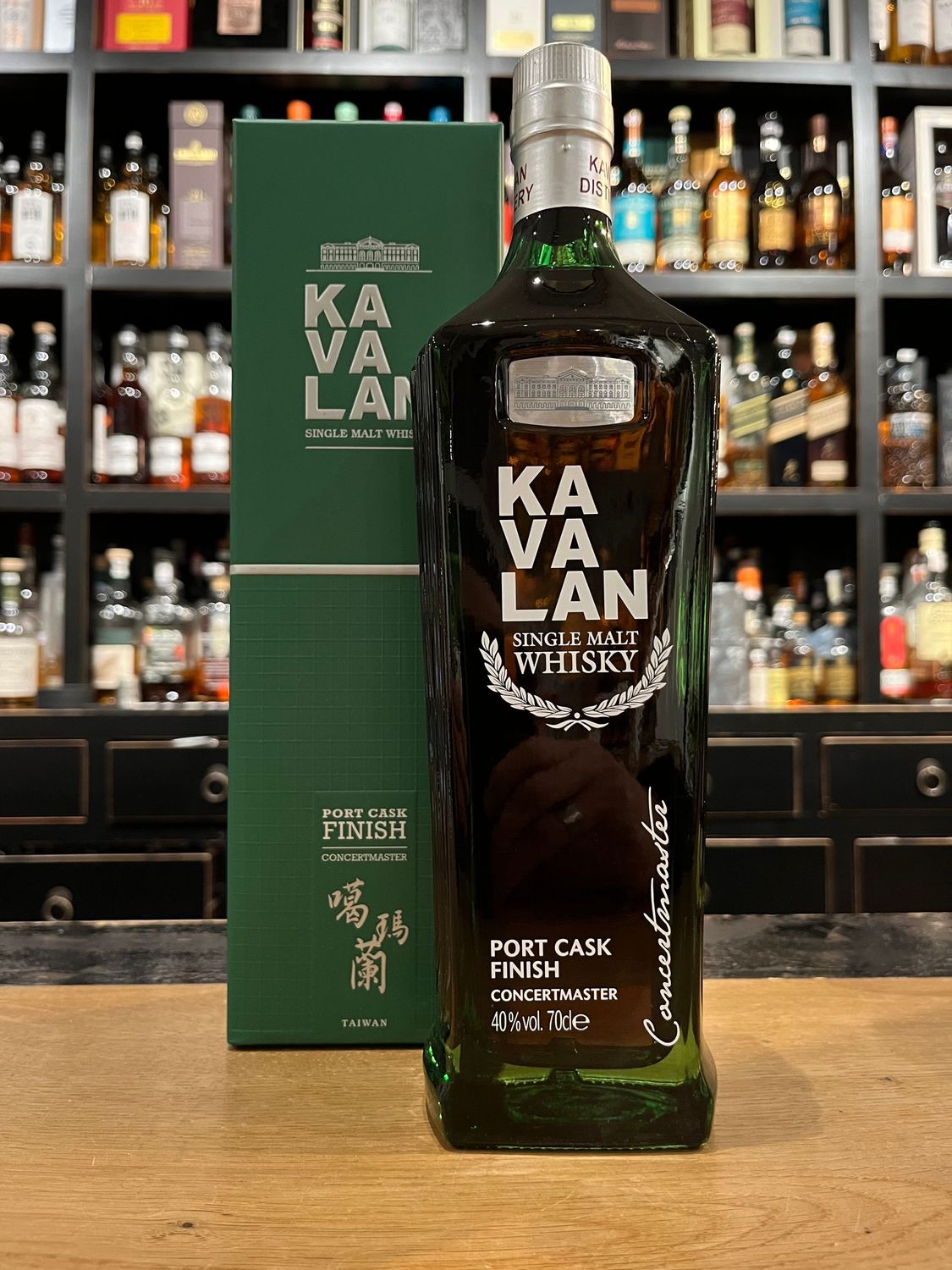 Kavalan Port Cask Concertmaster Alte Verpackung mit 0,7l und 40%