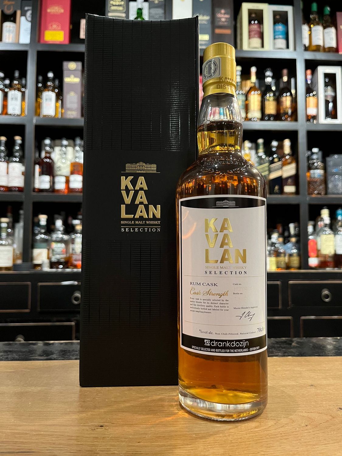 Kavalan Selection Single Rum Cask mit 0,7l und 54%