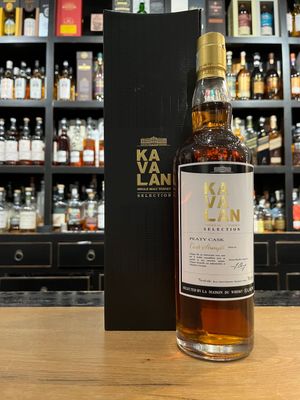 Kavalan Selection Single Peaty Cask mit 0,7l und 57,8%