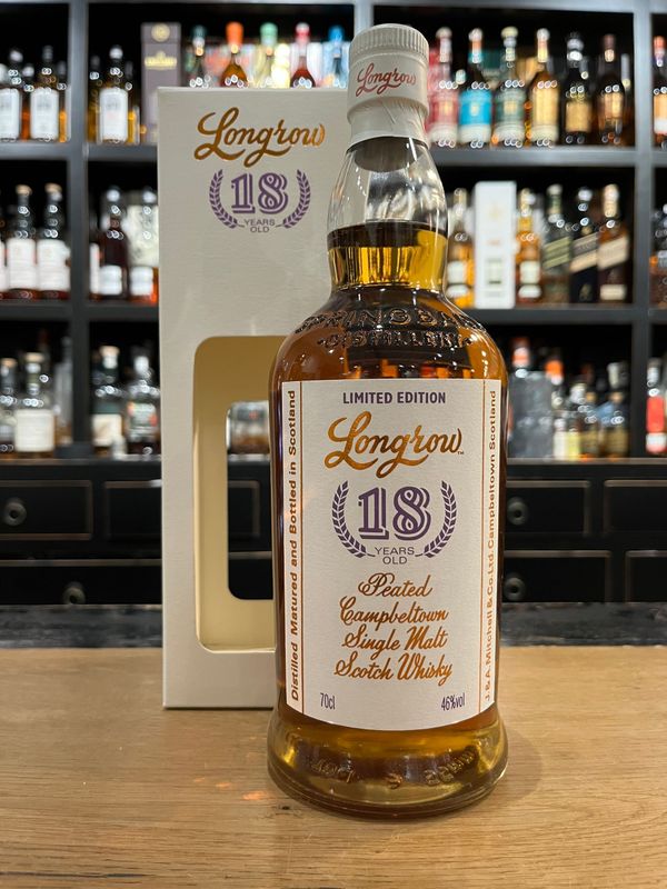 Longrow 18 Jahre Limitierte Edition 2018 (23.03.2018) mit 0,7L und 46% Longrow 18 Jahre Limitierte Edition 2018 (23.03.2018) mit 0,7L und 46%