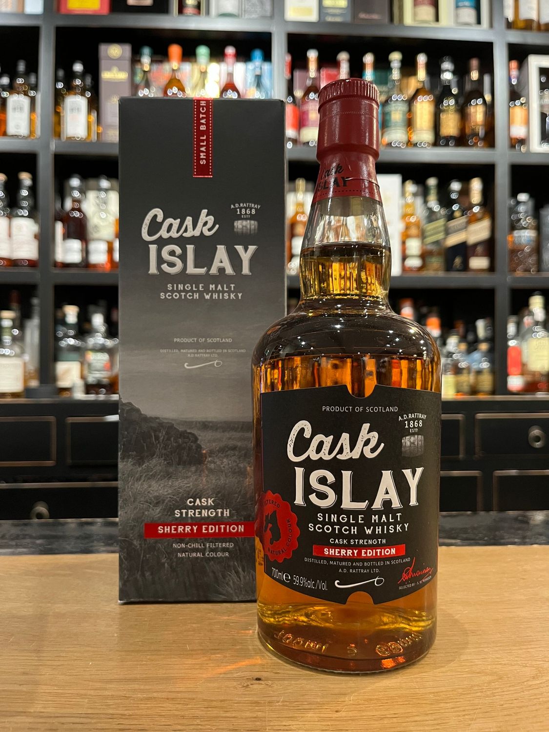 Cask Islay Sherry Edition Cask mit 0,7l und 59,9%