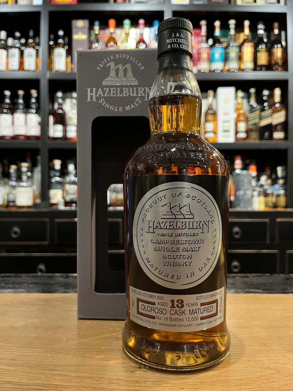 Hazelburn 13 Jahre Oloroso Cask 2017 (23.03.2017) mit 0,7l und 47,1%