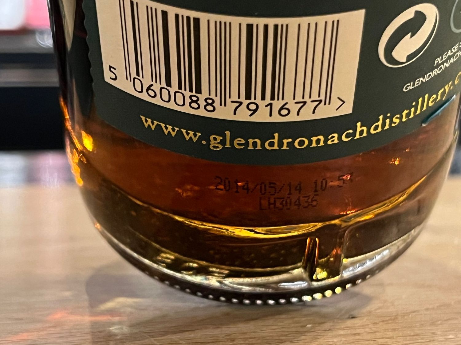 Glendronach 15 Jahre Revival 14.05.2014 (Billy Walker) mit 0,7 L