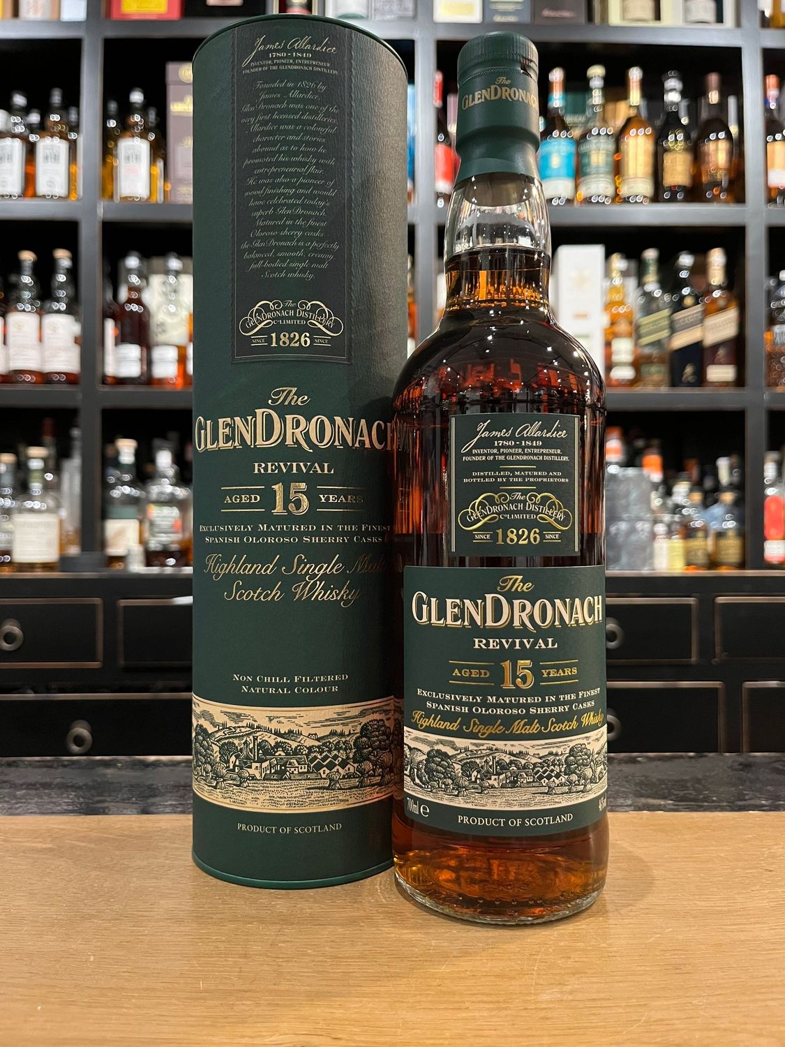 Glendronach 15 Jahre Revival 14.05.2014 (Billy Walker) mit 0,7 L und 46%