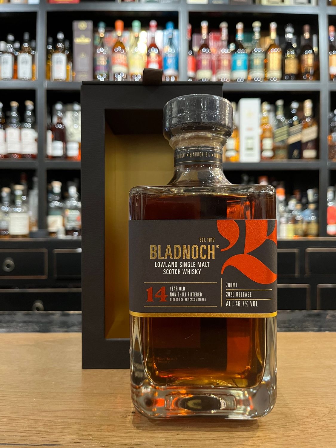 Bladnoch 14 Jahre Release 2020 Oloroso Sherry Cask mit 0,7l und 46,7%