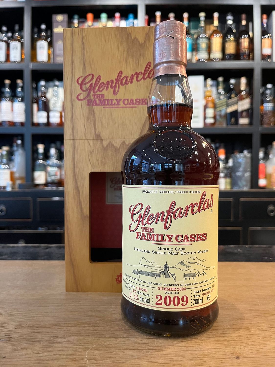 Glenfarclas 15 Jahre 2009/2024 Family Cask Release Summer 2024
