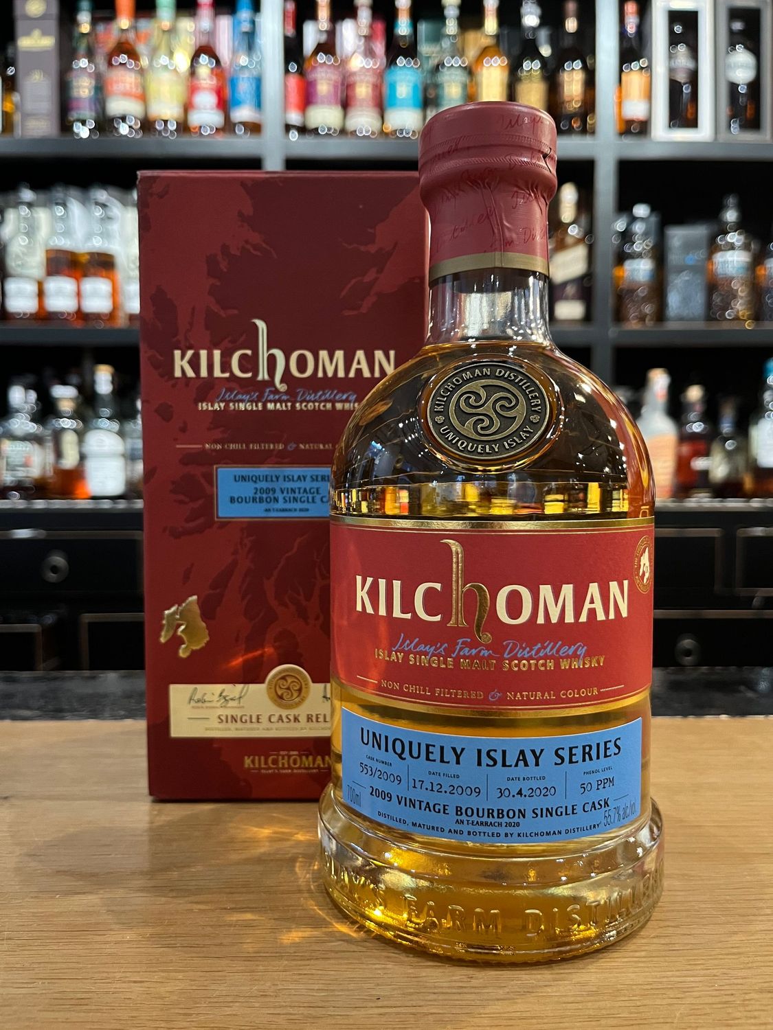 Kilchoman Vintage 2009/2020 Bourbon Barrel Uniquely Islay Series