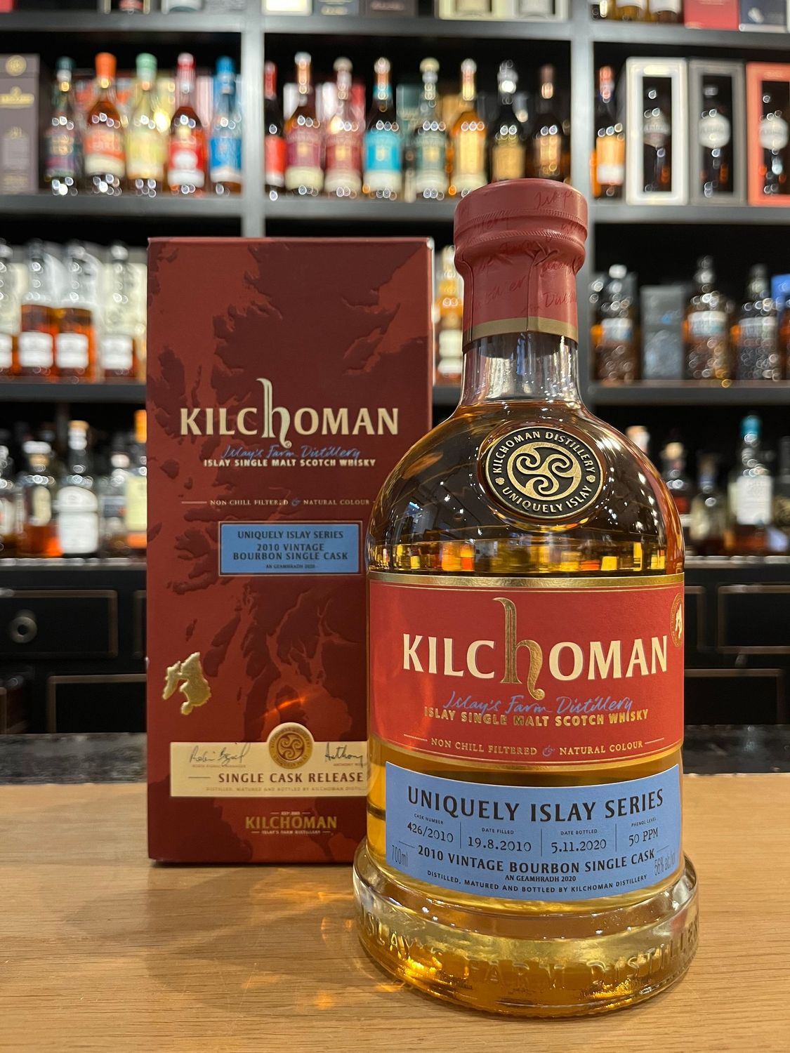 Kilchoman Vintage 2010/2020 Bourbon Barrel Uniquely Islay Series