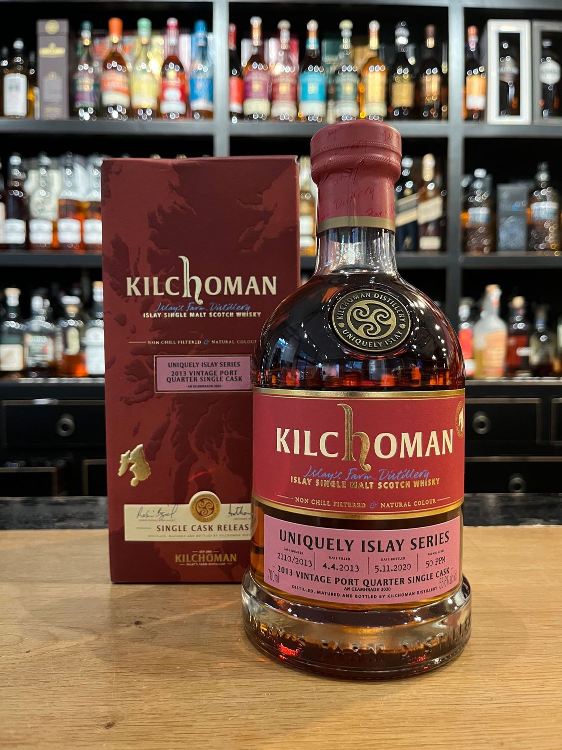 Kilchoman Vintage 2013/2020 Port Quarter Single Cask Uniquely Islay Series