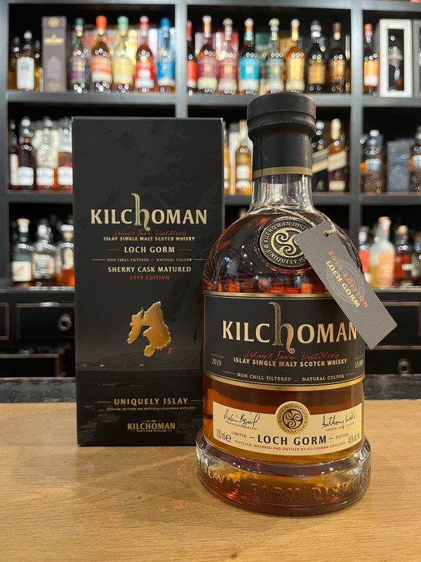 Kilchoman Loch Gorm 2019 mit 0,7 L und 46% Kilchoman Loch Gorm 2019 mit 0,7 L und 46%