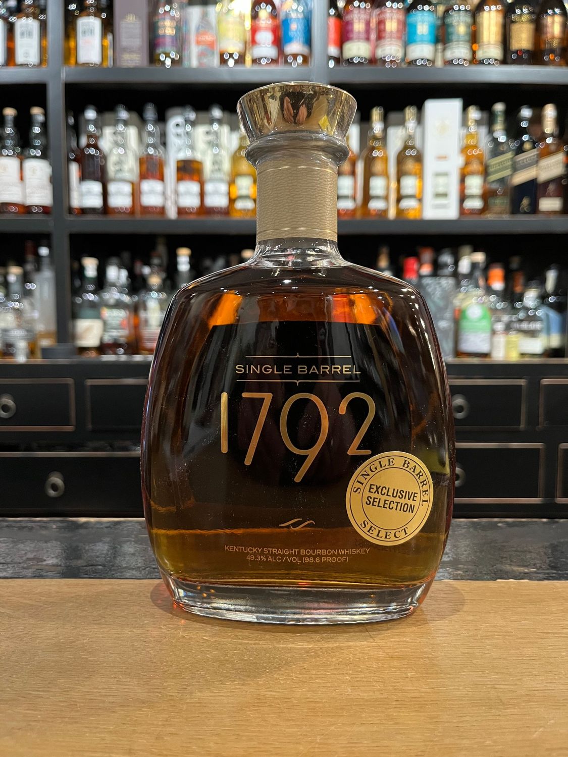 Sazerac 1792 Single Barrel Bourbon mit 0,7l und 49,3%