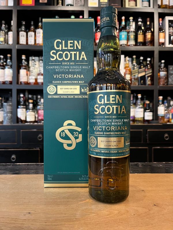 Glen Scotia Victoriana mit 0,7 L und 54,2% Glen Scotia Victoriana mit 0,7 L und 54,2%
