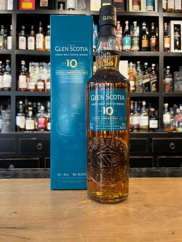 Glen Scotia 10 Jahre Unpeated mit 0,7 und 40% Glen Scotia 10 Jahre Unpeated mit 0,7 und 40%