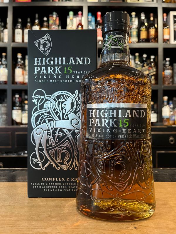 Highland Park 15 Jahre Viking Heart mit 0,7l und 44%