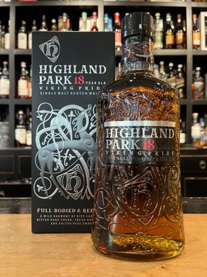 Highland Park 18 Jahre mit 0,7 L und 43% ohne Verpackung Highland Park 18 Jahre mit 0,7 L und 43% ohne Verpackung