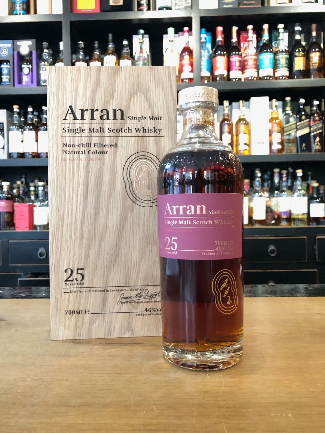 Arran 25 Jahre Jubiläumsausgabe mit 0,7l und 46%