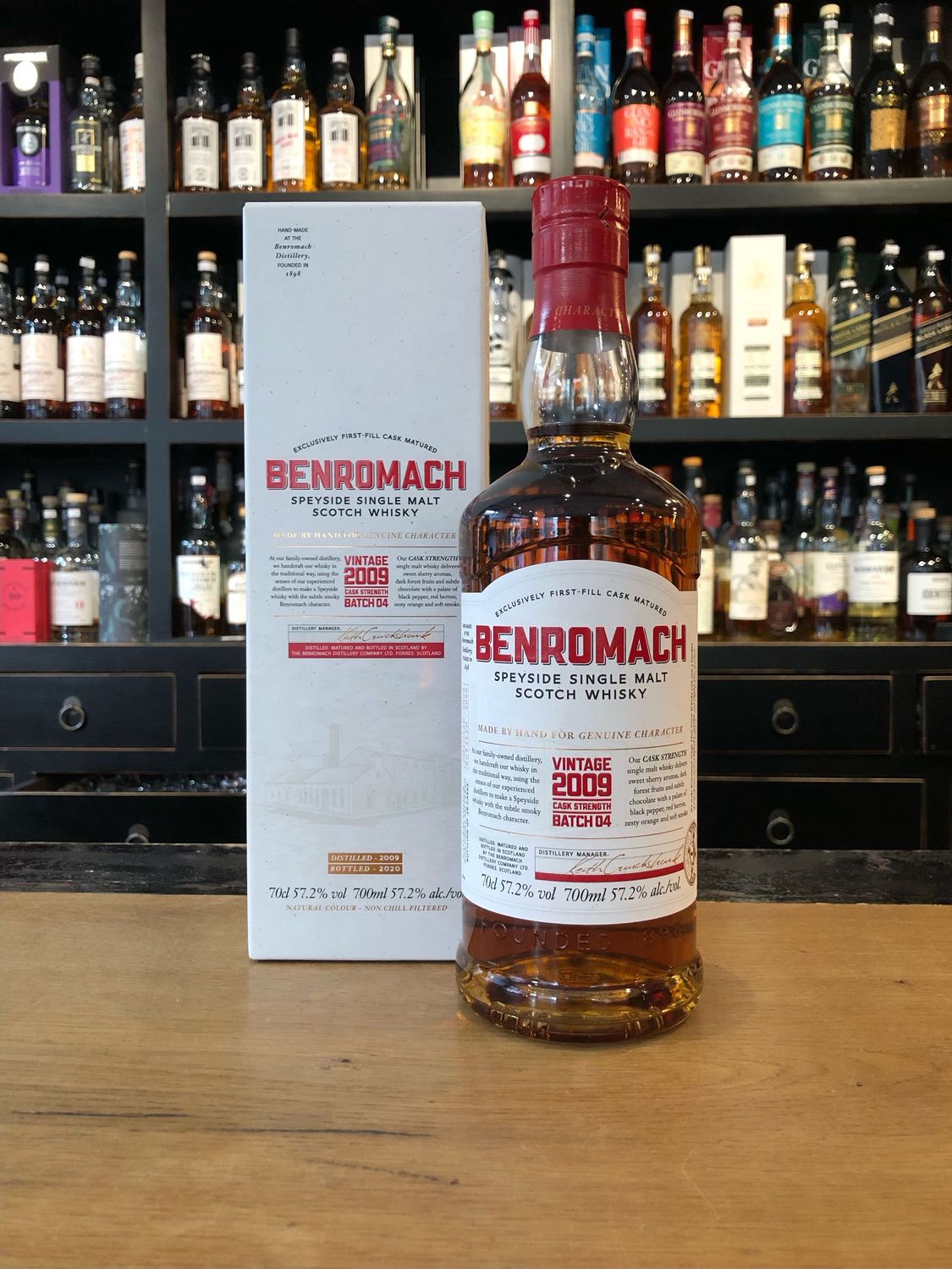 Benromach Neue Version Vintage 2009 Batch 4 mit 0,7l und 57,2%