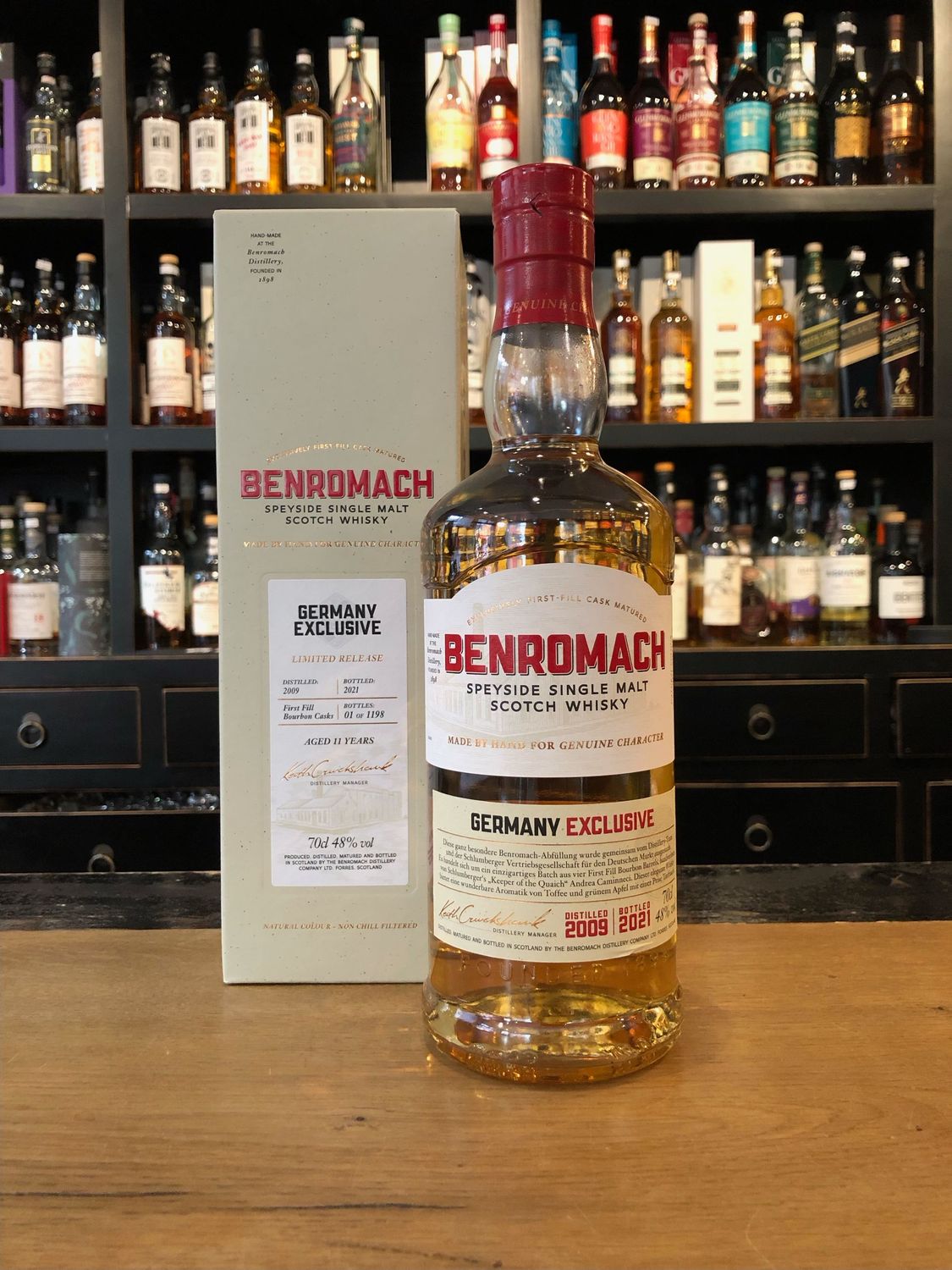 Benromach 11 Jahre 2021 Exclusive Germany Batch mit 0,7l und 48%