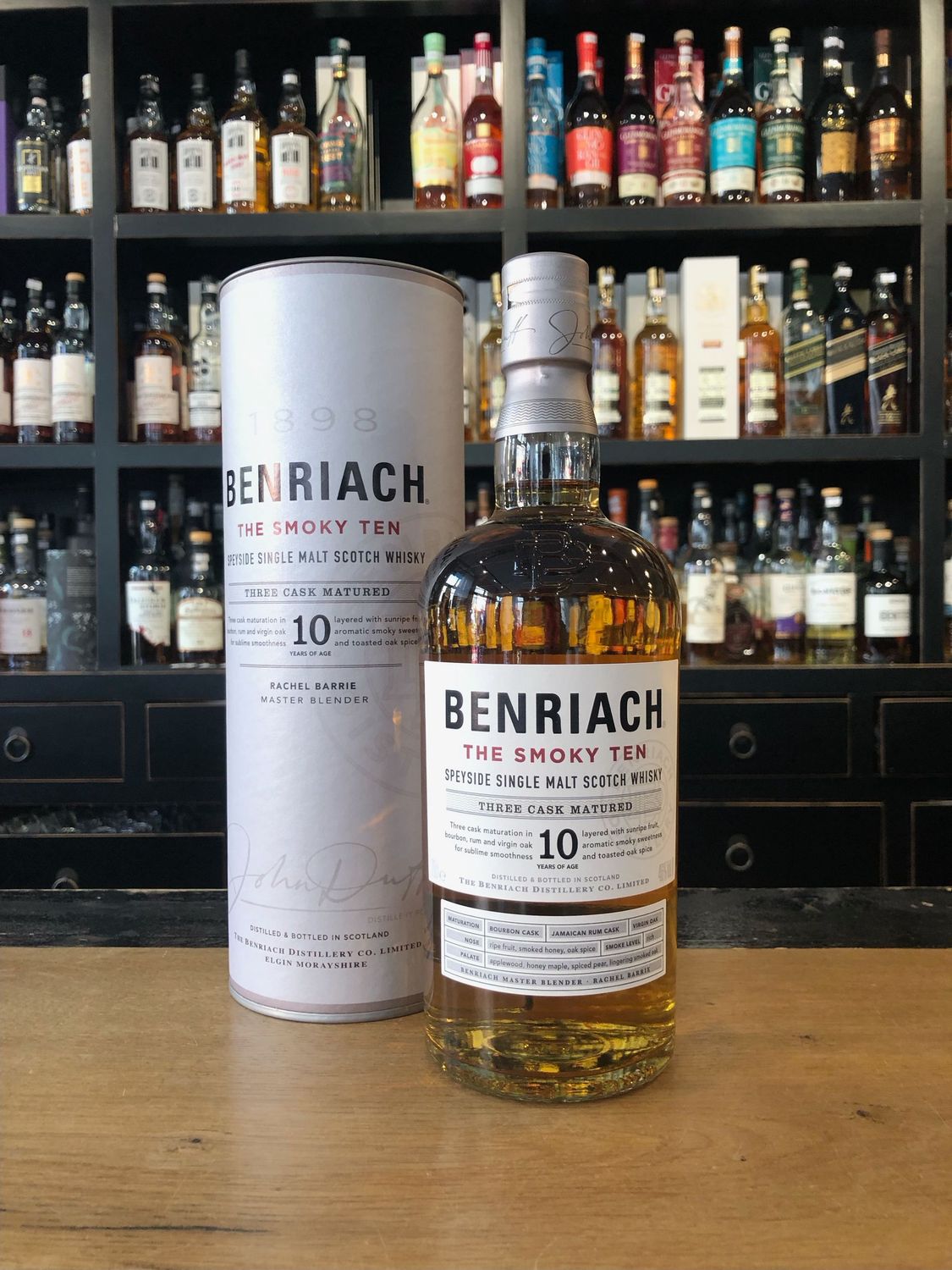 Benriach 10 Jahre The Smoky Ten mit 0,7L und 46%