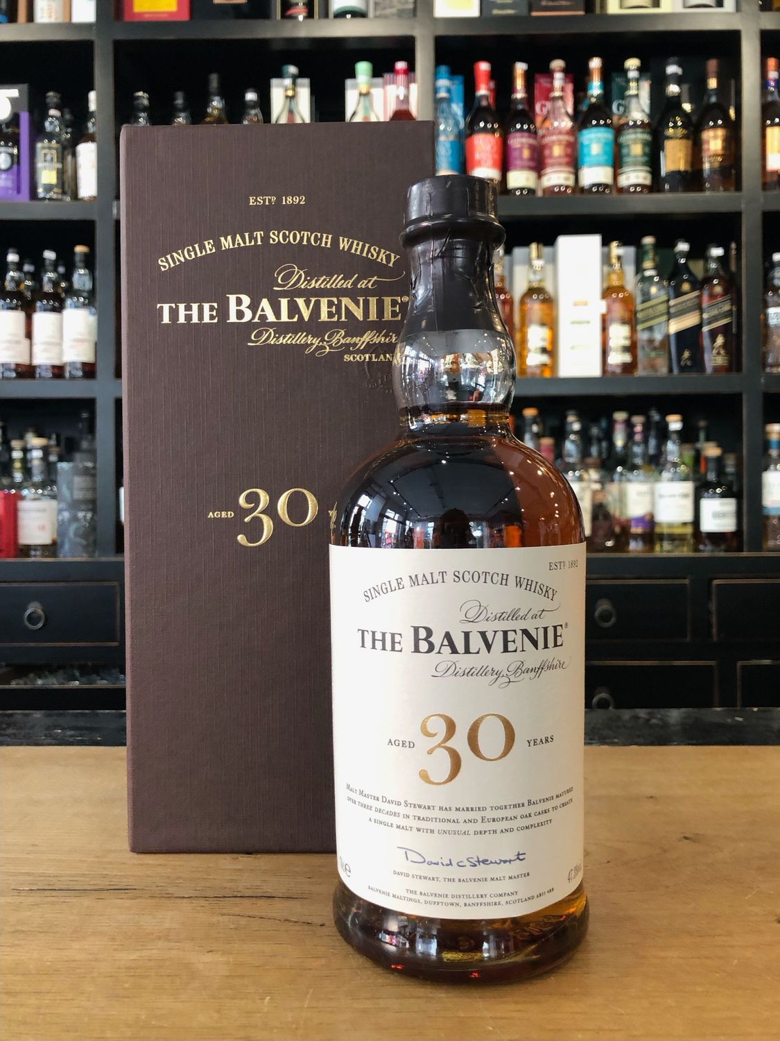 Balvenie 30 Jahre Alte Abfüllung mit 0,7 L und 47,3%