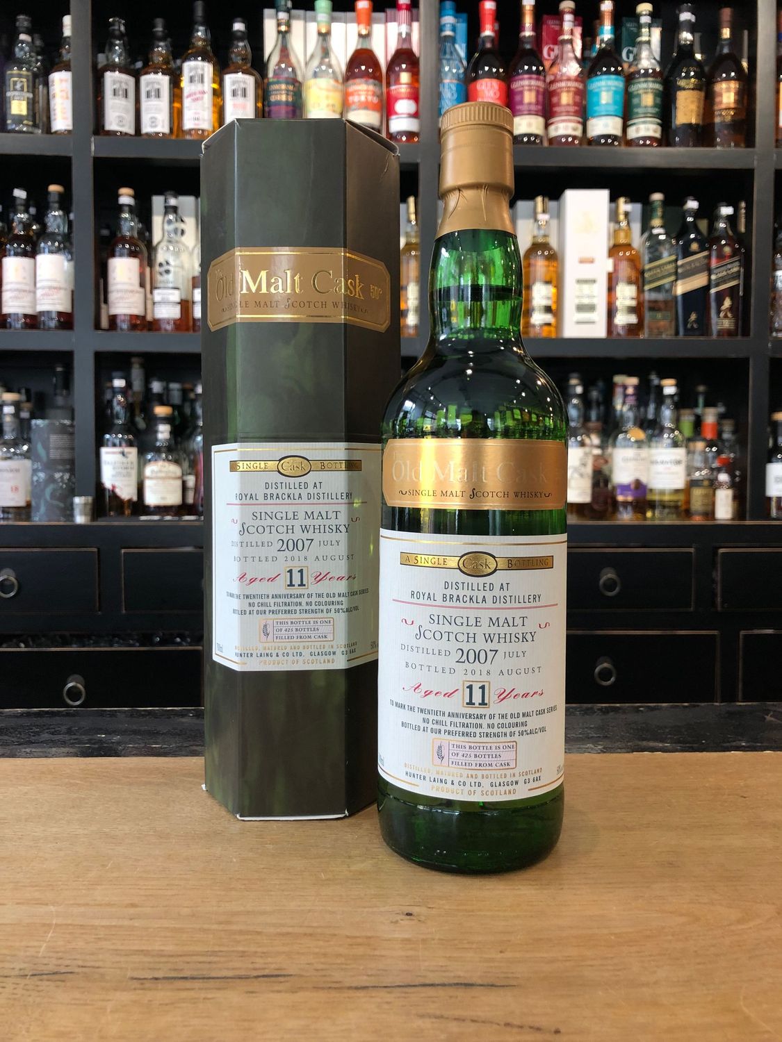 Royal Brackla 11 Jahre Hunter Laing 2007/2018 mit 0,7L und 50%