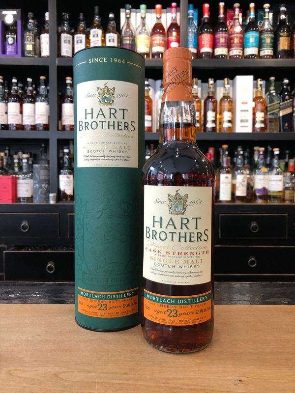 Mortlach 23 Jahre Hart Brothers mit 0,7 Liter und 52,3% Mortlach 23 Jahre Hart Brothers mit 0,7 Liter und 52,3%