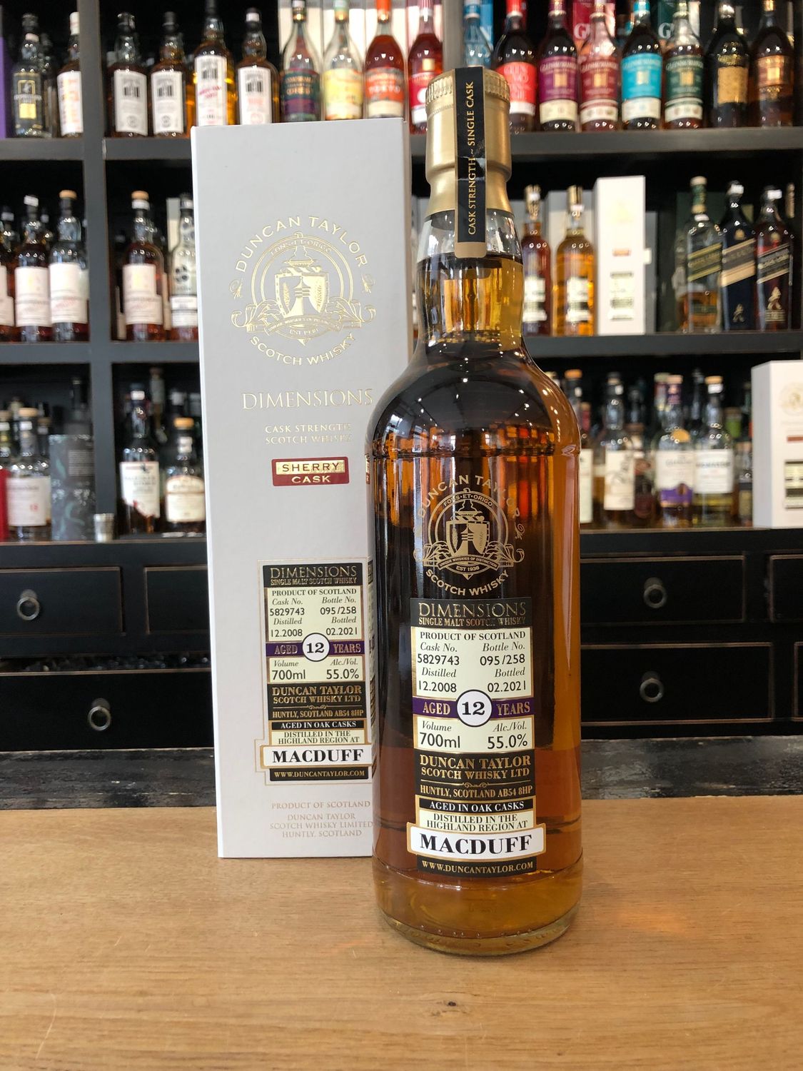 Macduff 12 Jahre Sherry Dimensions mit 0,7L und 55%