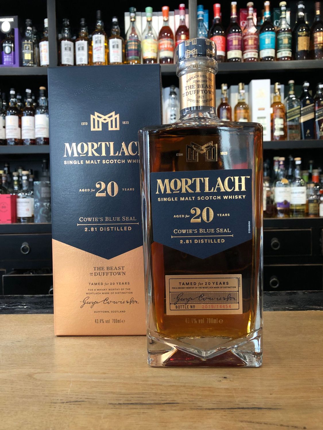 Mortlach 20 Jahre mit 0,7 L und 43,4%