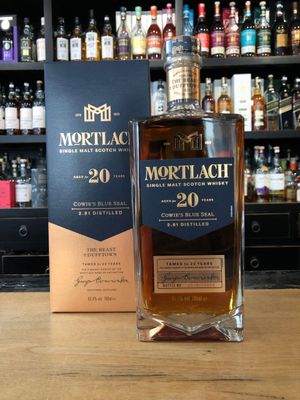 Mortlach 20 Jahre mit 0,7 L und 43,4% Mortlach 20 Jahre mit 0,7 L und 43,4%