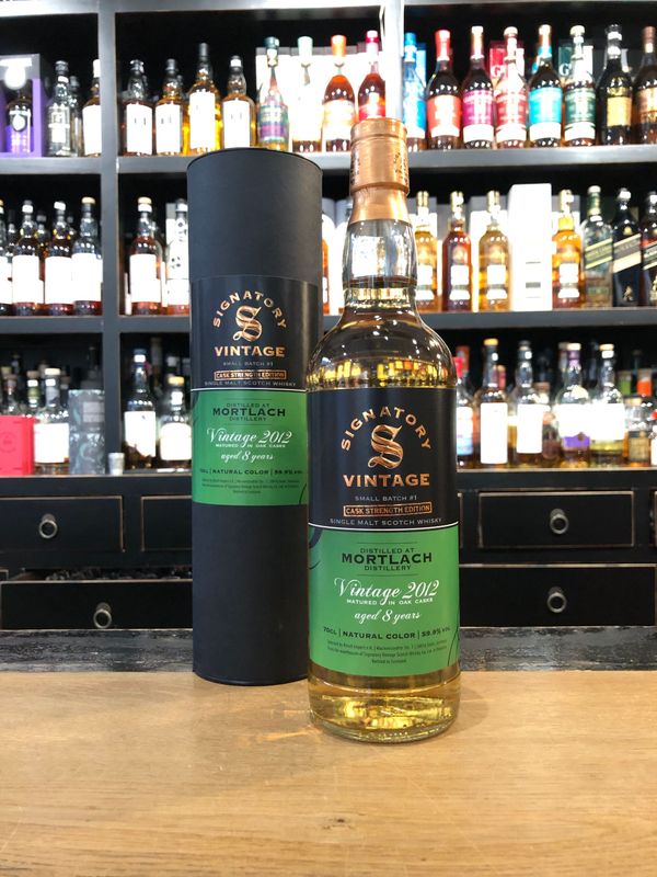 Mortlach 8 Jahre Signatory Vintage Small Batch Cask Strength Edition #1