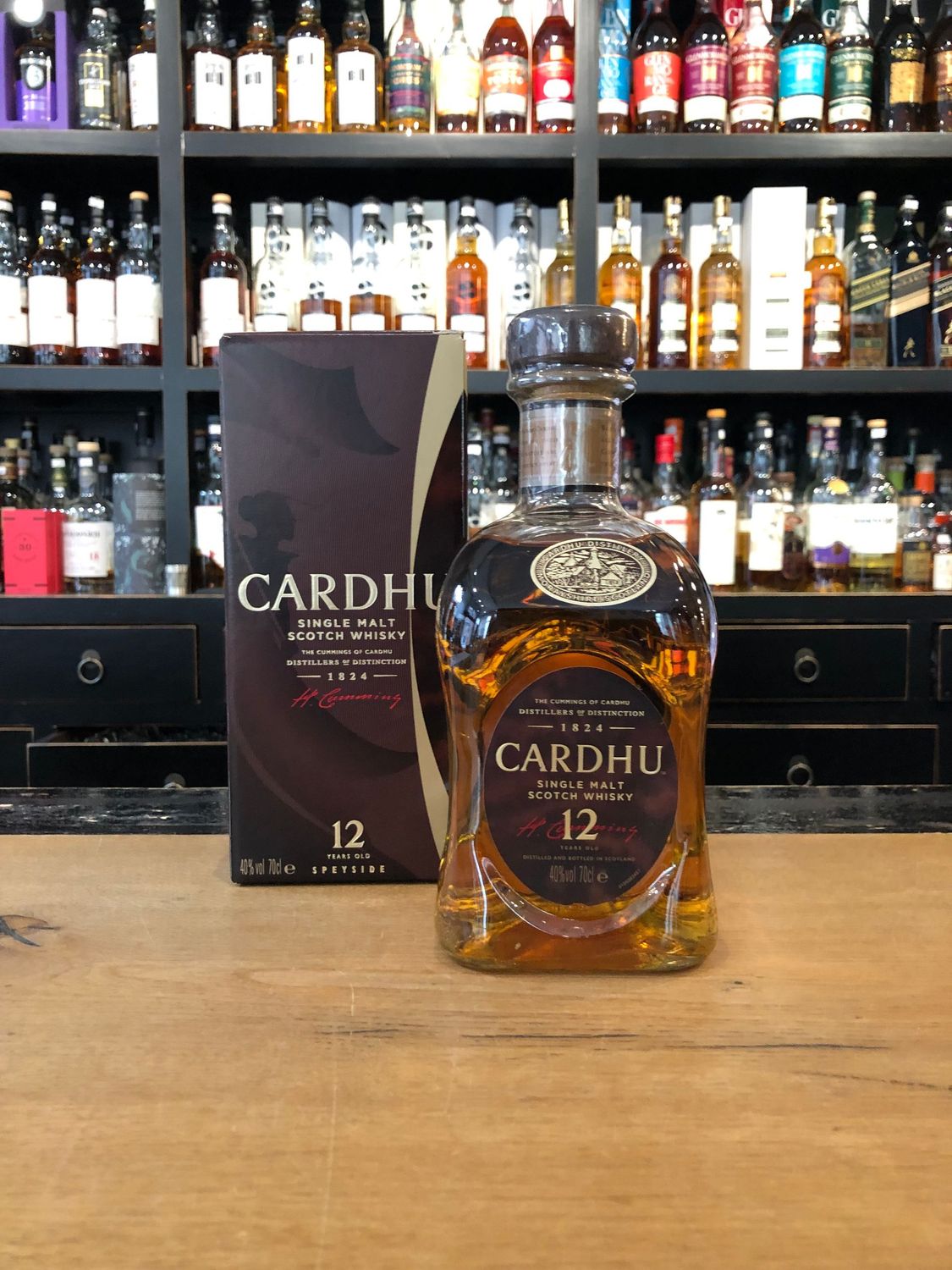 Cardhu 12 Jahre mit 0,7 L und 40%