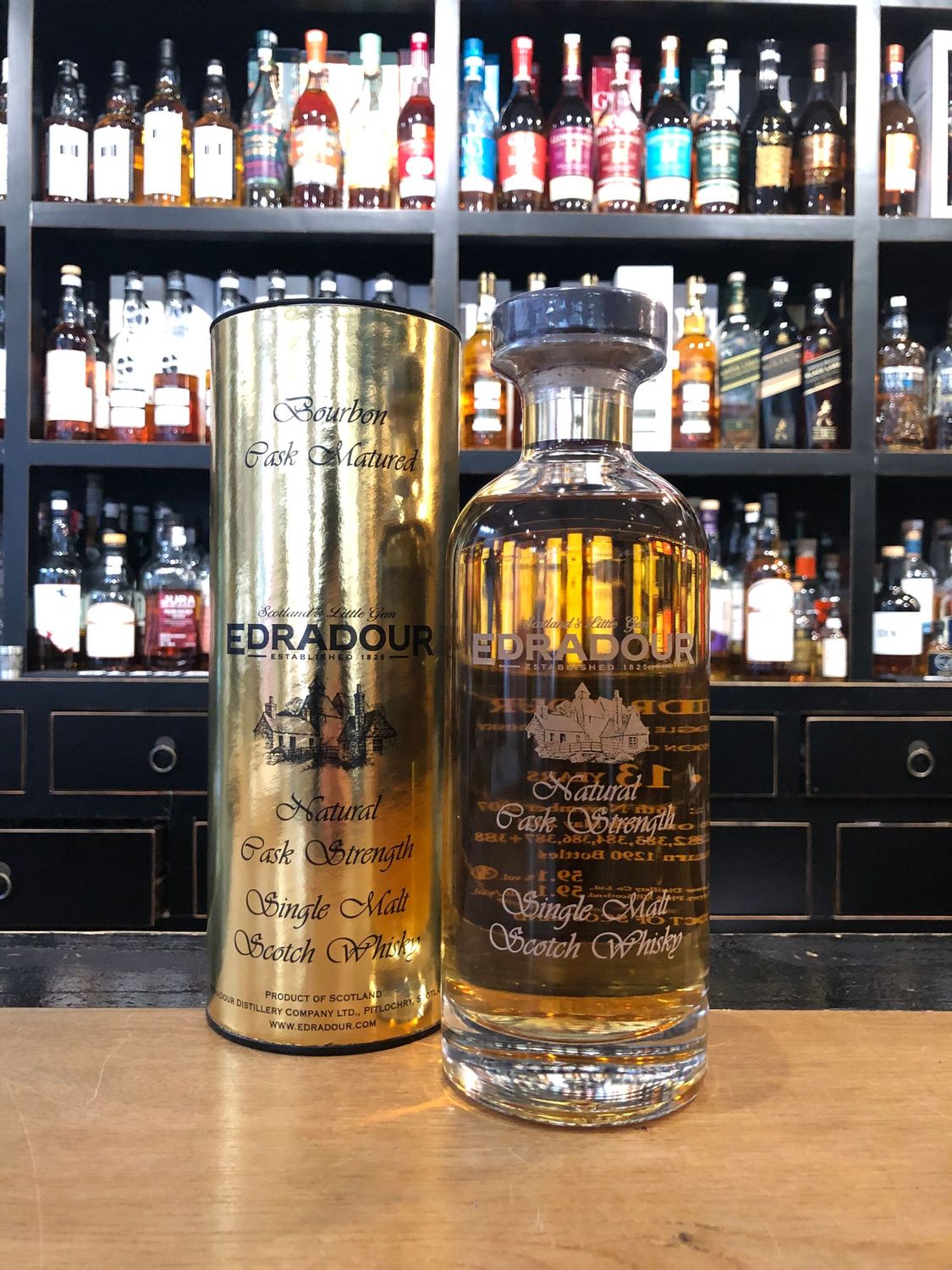 Edradour Decanter Bourbon Cask 2007/2021 mit 0,7 L und 59.1%