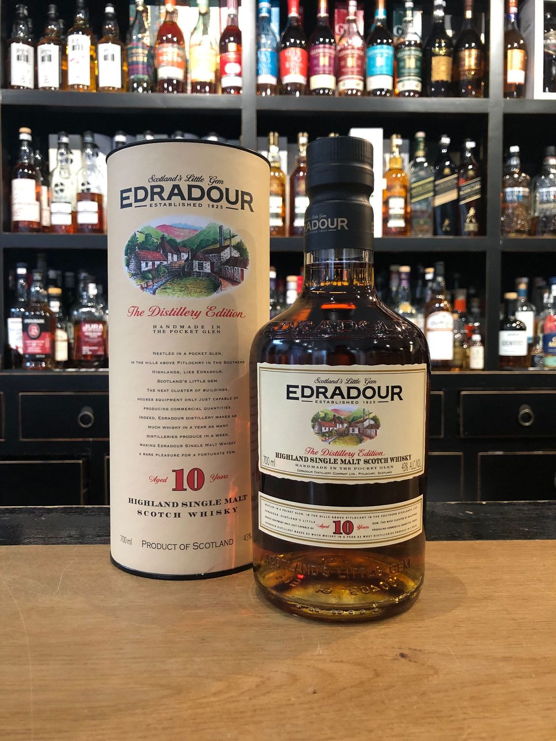 Edradour 10 Jahre mit 0,7l mit 40%