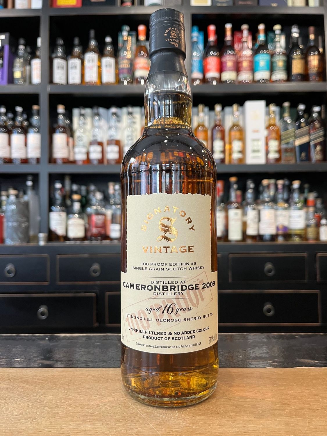 Cameronbridge 16 Jahre 2009/2025 Signatory 100 Proof Grain Edition #3